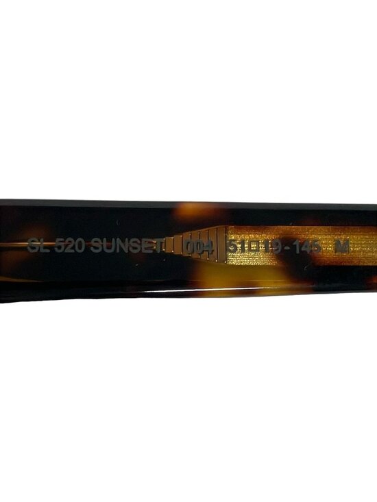 Saint Laurent Paris Sunglasses Black Dark Brown Eyewear